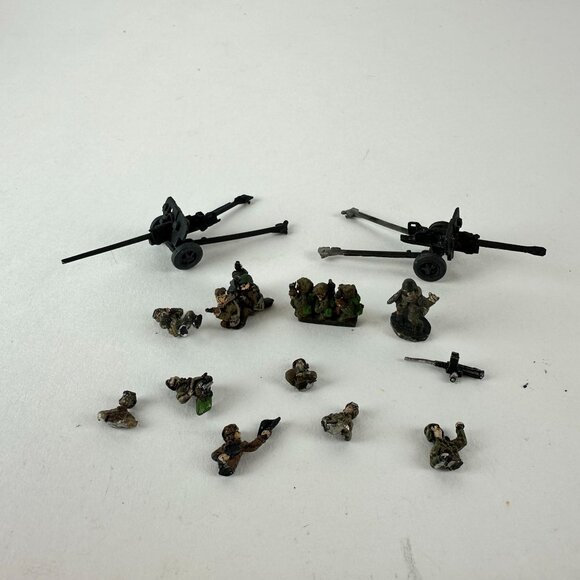 Battlefront Other - Three Battlefront Flames of War Military Bits & Guns Lot